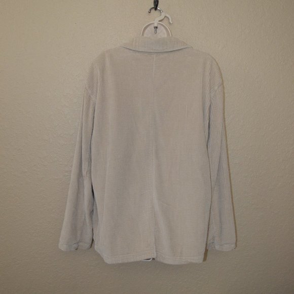 NWT $288 Sz M/L American Vintage Shacket Padow Corduroy Beige Jacket - Picture 7 of 9